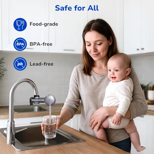 Miniatura 6 de Fil-Fresh Paquete de 2 filtros PURWater de repuesto para RF-9999 PURPLUS sistema de filtración de agua de grifo, certificado NSF, reemplazo de Azul