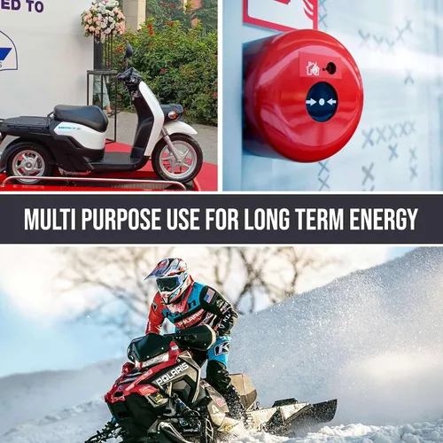 Miniatura 6 de Casil Ytx7a-bs Battery - Alto rendimiento ytx7a-bs 12v 6ah - sin mantenimiento - Batería sellada AGM para motocicleta compatible con Gas Gy6 Scooter