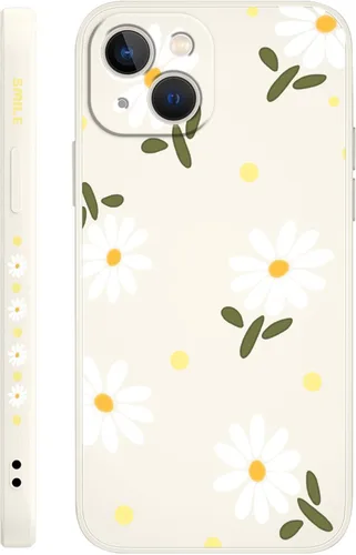 Miniatura 9 de LEECG Funda para iPhone 13 con diseño de mariposas y flores, diseño de astronauta, funda de teléfono con forro de microfibra suave, funda delgada