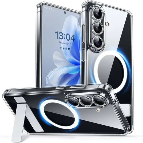 Miniatura 35 de CANSHN Funda diseñada para Samsung Galaxy A16-5G [protección completa de la cámara] [compatible con Magsafe] funda protectora trasera translúcida