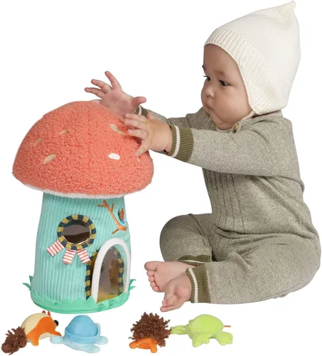 Miniatura 3 de Manhattan Toy Toadstool Cottage - Juguete de peluche para llenar y derramar para bebés y niños pequeños