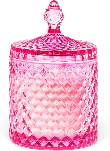 Miniatura 12 de Velas perfumadas de vainilla y lavanda, vela grande de mecha de madera de 14.8 onzas Cera de soja natural, 70 horas de larga duración No tóxicas