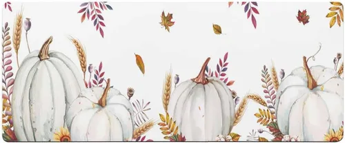 Miniatura 7 de Tapete de baño de calabaza de otoño, antideslizante, de secado rápido y absorbente, de tierra de diatomeas, para fregadero de cocina, lavable