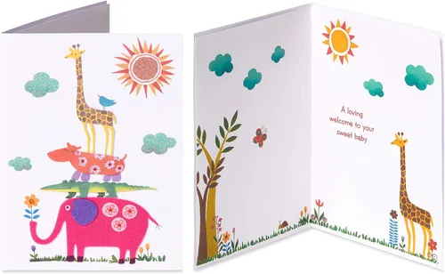Miniatura 3 de Papyrus Tarjetas de baby shower, felicitaciones (3 unidades)