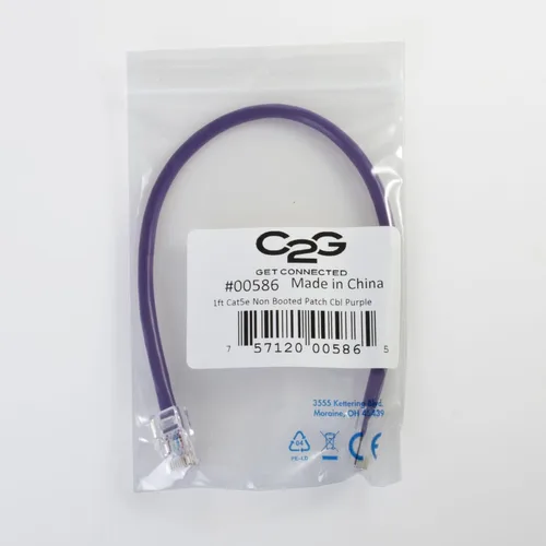 Miniatura 53 de C2G 24494 Cable cruzado Cat5e - Cable de conexión de red sin blindaje sin arranque, naranja (3 pies, 3.0 ft)