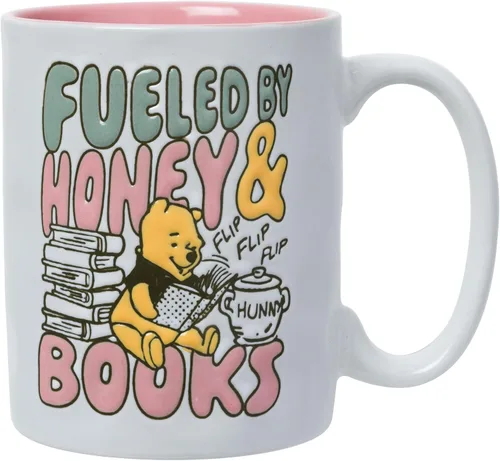 Miniatura 10 de Silver Buffalo Disney Winnie the Pooh Is It Monday Already With Eeyore - Taza de cerámica cónica, 18 onzas