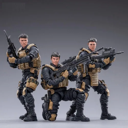 Miniatura 5 de Pipigirl Figuras de acción de soldado de 1/18, 4 pulgadas, militares del segundo ejército, soldado de caballería, kits de modelos de soldado