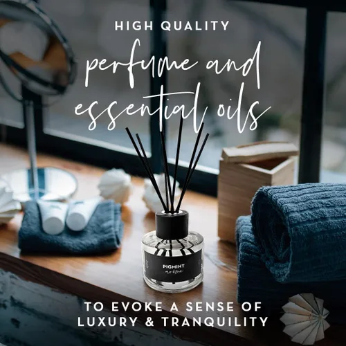 Miniatura 2 de Luxury Home - Difusor de varillas de fragancia para el hogar, aceites esenciales naturales, difusor de varillas para el hogar con varillas