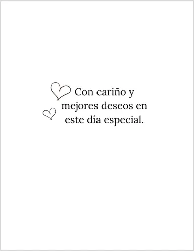 Miniatura 2 de Greeting Card Que La Felicidad Del Dia De Su Boda Les Acompane Toda Su Vida - Que La Felicidad Del Día De Tu Boda Esté Con Usted Durante Toda Tu