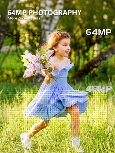 Miniatura 2 de Cámara digital True 64MP 4K - Zoom 16X de enfoque automático, con modo belleza y macro, tarjeta TF de 32GB, cámaras de videoblogs compactas y Rosa
