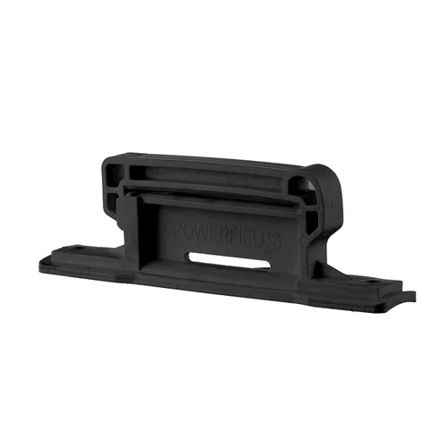 Miniatura 2 de Aislador de cinta de poste de 25 piezas, aislante eléctrico de sujeción de alambre para cerca, accesorios de esgrima, negro