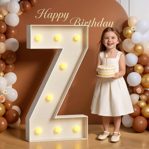 Miniatura 85 de Números de marquesina de 4 pies de alto, 4 pies de alto, números grandes iluminados 0 para 30, 40, 50, 60, decoración de fiesta de cumpleaños