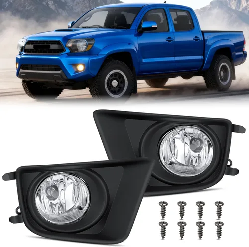 Miniatura 16 de Nilight Conjunto de luces antiniebla compatible con Toyota Tundra 2014, 2015, 2016, 2017, 2018, 2019, 2020 y 2021, lente transparente de repuesto