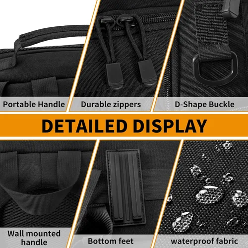 Miniatura 8 de TORIBIO Mochila para Cámara para DSLR/SLR/Sin Espejo Fotografía Cámara, Bolsa Táctica para Cámara Estuche Resistente al Agua Mochila de Viaje