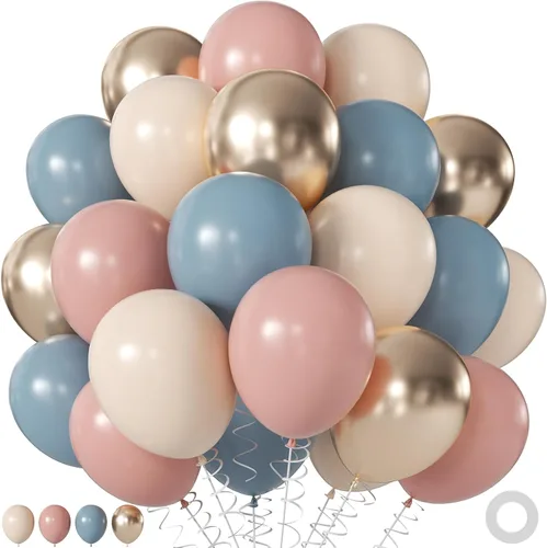 Miniatura 33 de Globos rojos y negros, 60 globos de oro rojo y negro de 12 pulgadas con globos de confeti dorado para graduación, Año Nuevo, películas de casino