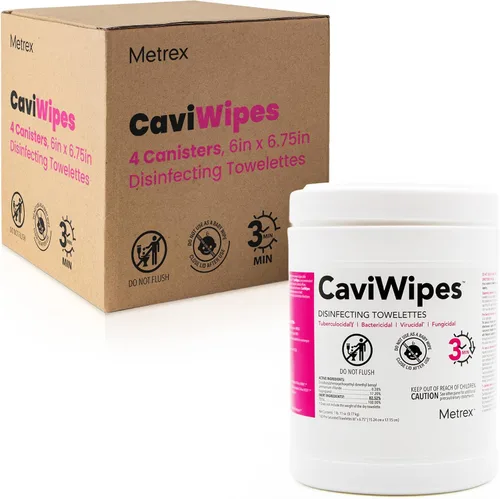 Miniatura 9 de Metrex CaviWipes - Toallitas desinfectantes para toallas, 160 unidades, color blanco