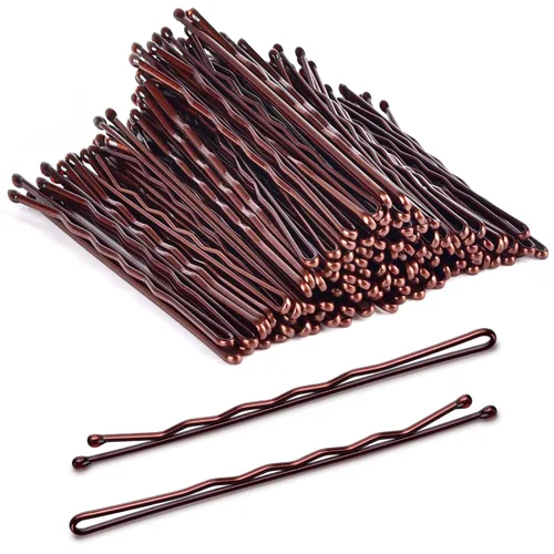 Miniatura 13 de MORGLES 120 horquillas jumbo Bobby para mujeres y niñas, pasadores grandes negros de 2.75 pulgadas con caja