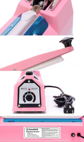 Miniatura 3 de Sellador Pro, Sellador térmico de impulso patentado de 8 pulgadas, Máquina de sellado de bolsas súper resistente de 2 mm de ancho de sellado con 2