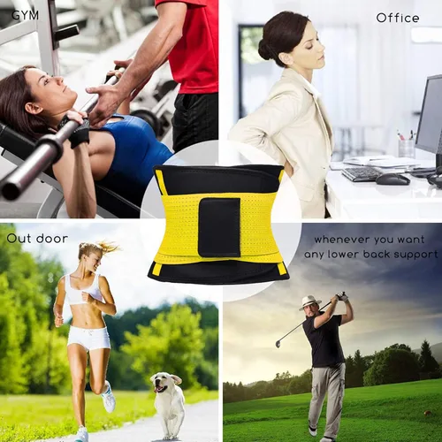 Miniatura 6 de VENUZOR Cinturón de entrenamiento de cintura para mujer – Faja reductora de cintura – Cinturón adelgazante – Cinturón deportivo (grado UP)