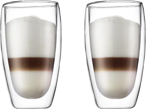 Miniatura 10 de Set de dos Bodum Pavina de 2.5 onzas, con vidrio doble, extra pequeños., Empaque original, Transparente
