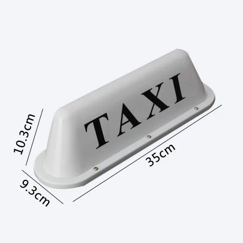 Miniatura 4 de BADASS SHARKS TAXI - Luz de señal, 9.8 ft de línea de conexión TAXI para techo de taxi, iluminación impermeable sellada de TAXI con base magnética