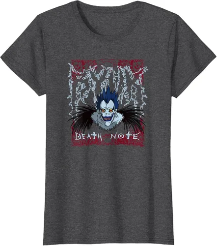 Miniatura 3 de Death Note Camiseta Ryuk Heavy Metal, Negro, S