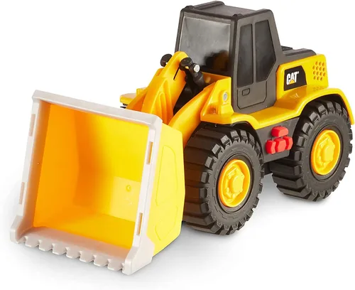 Miniatura 10 de CAT Juguetes de construcción, máquinas resistentes, excavadora de juguete, 10 pulgadas con luces y sonidos realistas, acción retumbante, piezas
