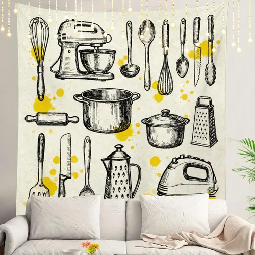 Miniatura 94 de Shrahala Tapiz de pared cristiano con palabras blancas, palabras de Navidad, escuela, Jesús, Biblia, adoración de la Biblia, tapiz grande