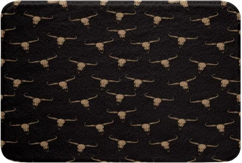 Miniatura 14 de Erosebridal Woodland Animals Bath Mat Bear Deer Wolf Hunting Theme Bathroom Rugs Rustic Cabin Lodge Decor Doormats Floor Mats Farmhouse Wildlife