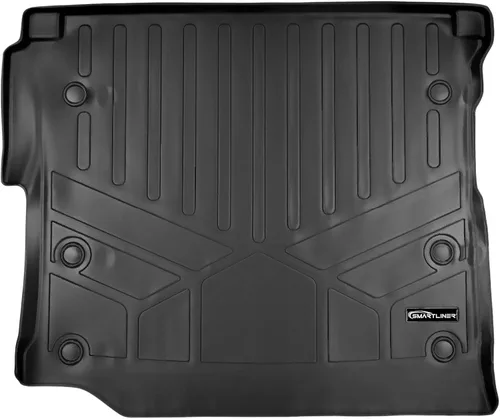 Miniatura 26 de SMARTLINER Juego de tapetes de piso de ajuste personalizado para 1ª fila, color negro para modelos Jeep Wrangler Unlimited 1997-2006 de 4 puertas