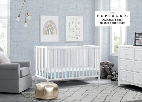 Miniatura 6 de Delta Children Beautyrest Silver Slumber Nights - Colchón convertible 4 en 1 para cuna y niño pequeño