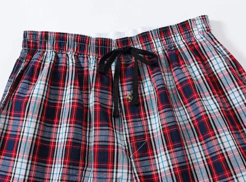 Miniatura 4 de MoFiz Pantalones de pijama para hombre, ultra ligeros, pantalones de pijama con cordón de bolsillo, paquete de 3