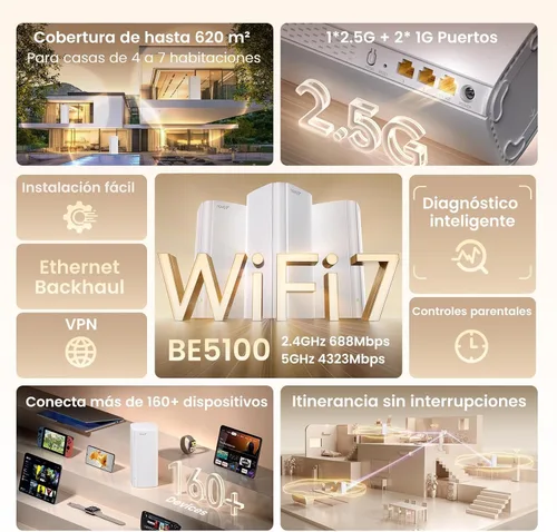 Miniatura 2 de Tenda Sistema WiFi 6 de malla Nova