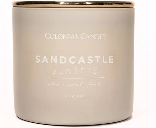 Miniatura 28 de Colonial Candle Winter Woods - Vela perfumada en frasco, colección Pop of Color, 3 mechas, verde, 14.5 onzas, hasta 60 horas de combustión
