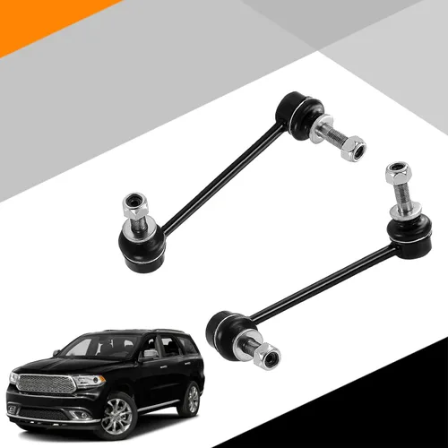 Miniatura 12 de 2 piezas eslabones de barra estabilizadora delantera compatibles con Dodge Ram 1500 4WD 06-10, Ram 1500 4WD 11-17 K80894 5170290AB 5170290AC