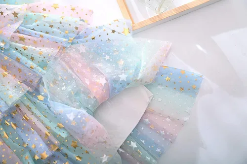 Miniatura 4 de Ropa para niñas de 7 a 16 niveles de tul para bebé, princesa, vestido sin mangas, vestido y falda para niñas