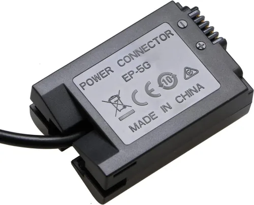 Miniatura 9 de Glorich EP-5G Acoplador DC EN-EL25 ENEL25 EN-EL25a ENEL25a Batería ficticia EH-5 Adaptador de fuente de alimentación de CA Conector de alimentación