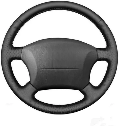 Miniatura 8 de Funda de Volante de Cuero Genuino de Ajuste Personalizado para Lexus LX450 1996 1997 / LX470 1998-2002 / Toyota Land Cruiser 1995 1996 1997 1998