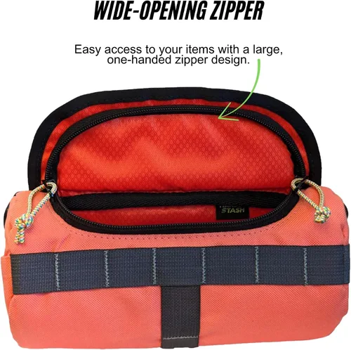 Miniatura 3 de Bolsa para manillar (Bikeday Cake) Capacidad de 2 litros Amplia bolsa para bicicleta con 2 correas de hebilla extra largas y 1 correa de gancho