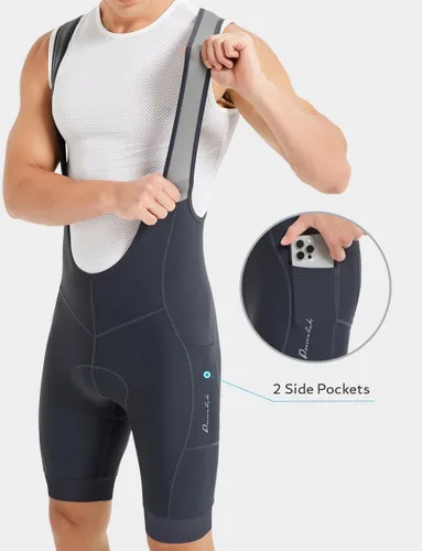 Miniatura 35 de Przewalski - Culote de ciclismo para hombre acolchado 3D, excelente rendimiento y mejor ajuste
