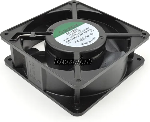 Miniatura 4 de Ventilador de computadora de escritorio de 4.5", 2.28W, 1.8E+3 RPM, 1.1E+2V, 5E+1dB ruido, material de cobre