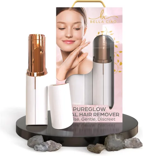 Bella Ciao Dispositivo de depilación facial para mujeres, blanco, productos de belleza precisos y suaves para el cuidado personal para damas,