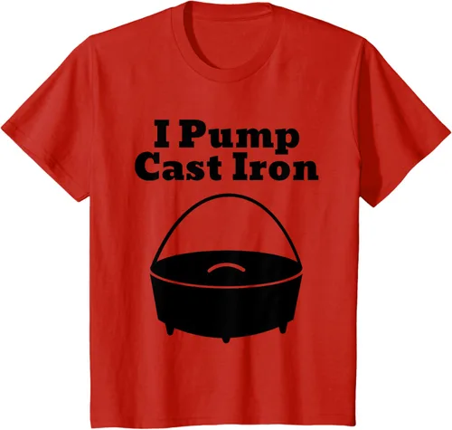 Miniatura 47 de I Pump - Camiseta de hierro fundido para cocinar al horno holandés