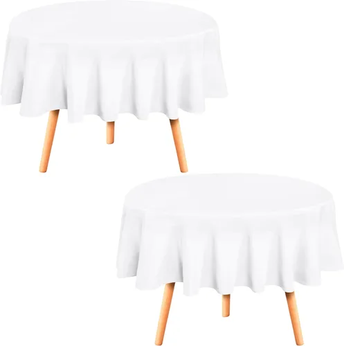 Miniatura 49 de Utopia Kitchen Mantel rectangular, 1 paquete, mantel lavable a máquina, mantel de poliéster para comedor, fiestas de bufé, pícnics, eventos, bodas