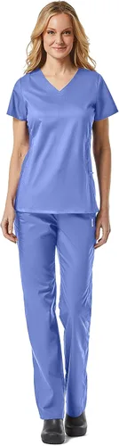 Miniatura 4 de EON Coolmax - Top de malla con cuello en V para mujer