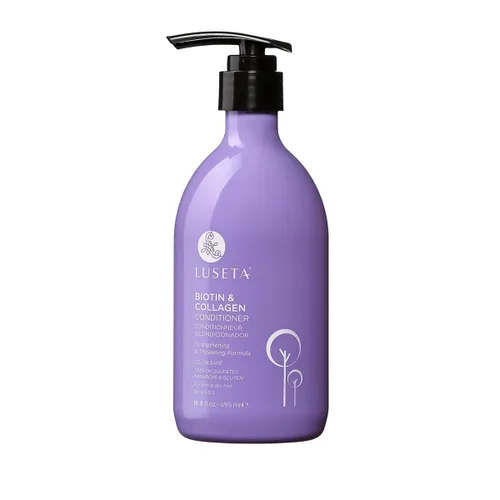 Miniatura 19 de Luseta Acondicionador fortalecedor de menta y romero hidratante y nutritivo para engrosar el cabello dañado, desenreda mechones y añade brillo