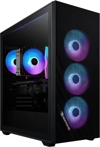 Miniatura 7 de iBUYPOWER Scale Gaming PC de escritorio AMD Ryzen 5 8400F CPU, NVIDIA GeForce RTX 5050 8GB GPU, 16GB DDR5 RGB 5200MHz RAM, 1TB NVMe SSD, Windows 11