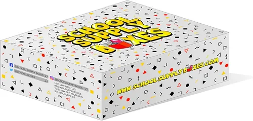 Miniatura 9 de Paquete de escritura para escuela primaria 1 caja – 51 piezas por caja School Supply Boxes – Productos esenciales para el regreso a clases