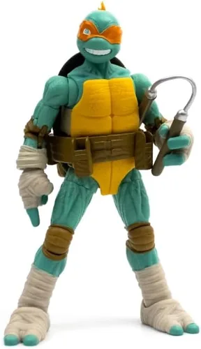 Miniatura 2 de Teenage Mutant Ninja Turtles BST AXN Michelangelo IDW Inspired Comic Heroes Figura de acción de 5 pulgadas