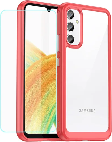 Miniatura 60 de Funda EUAGVQY para Samsung A70 Galaxy A70, Funda de Fibra de Carbono de TPU Blanda Antideslizante Duradera y Ligera, Funda Protectora para Samsung